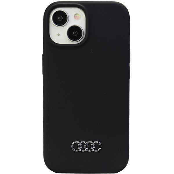 Capa de Silicone Audi Etui para iPhone 15 Plus - preta