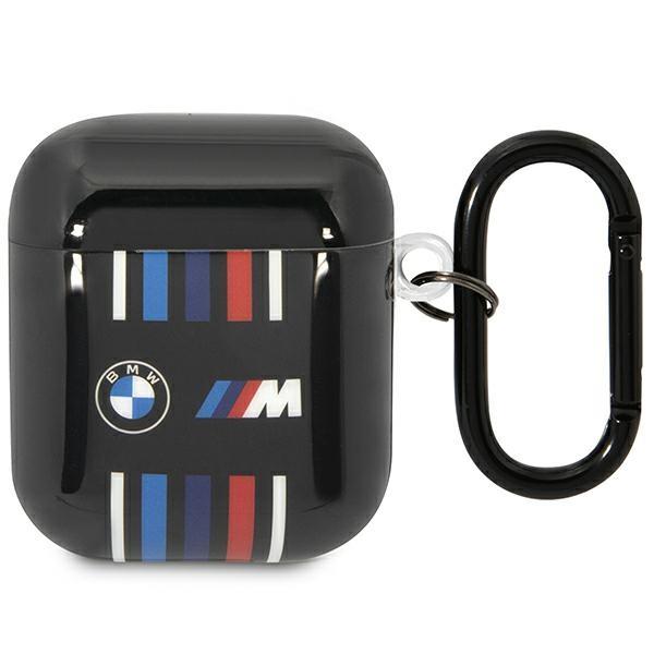 Capa BMW Multiple Colored Lines para AirPods 1/2 - preta