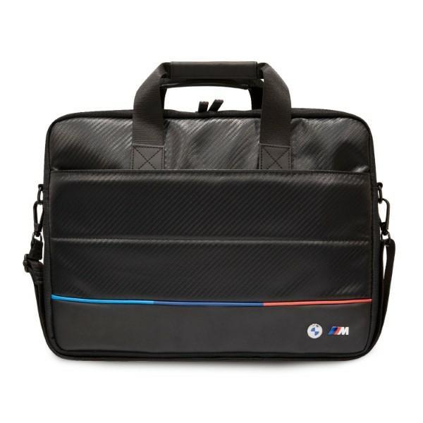 Bolsa BMW Carbon Tricolor para laptop de 16" - preta