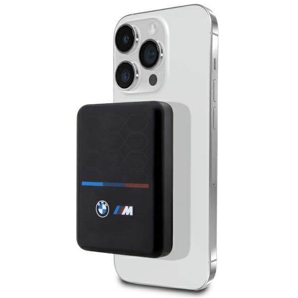 Powerbank indutivo BMW M Collection MagSafe 5W 3000mAh + cabo - preto