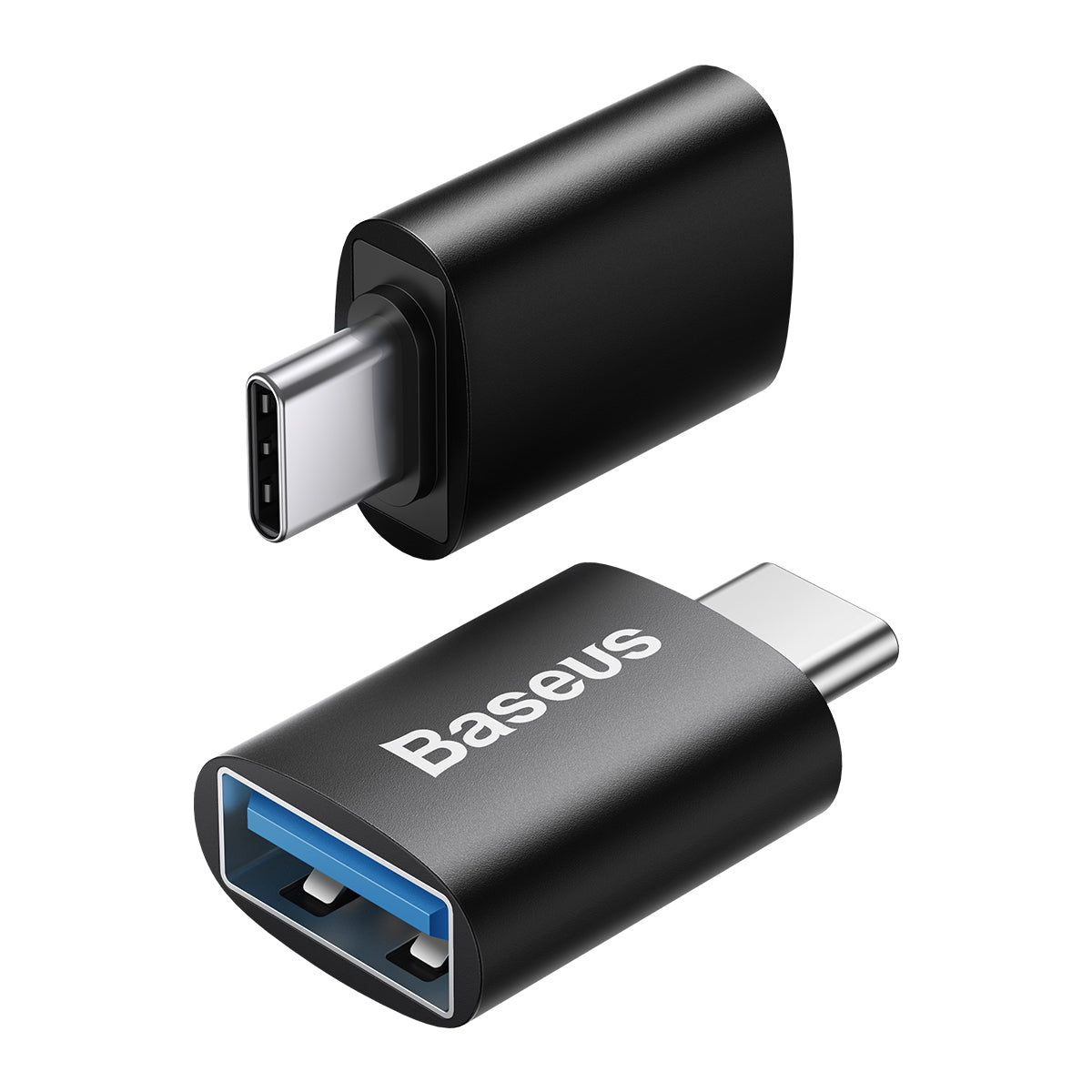 Adaptador Baseus Série Ingenuity de USB-C para USB-A 10Gb/s - preto