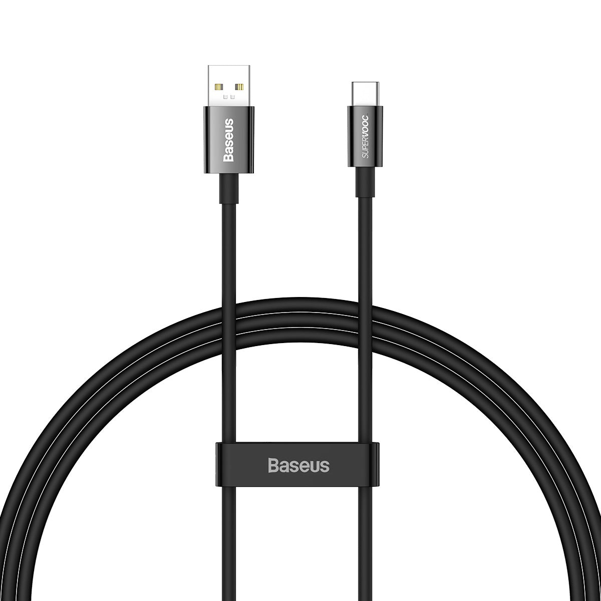 Baseus Superior Series cabo SUPERVOOC USB-A para USB-C 65W 1m preto