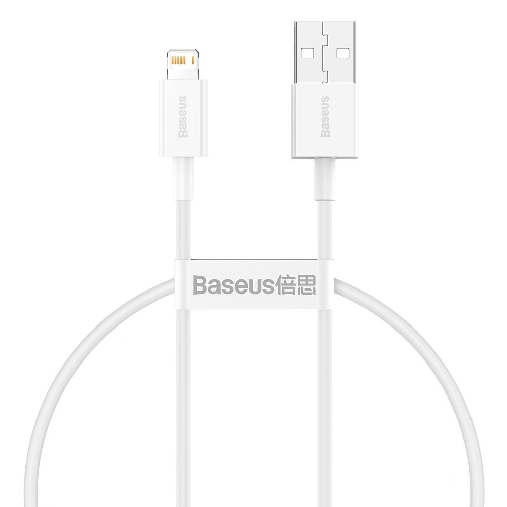Kabel Baseus CATLYS-A02 Lightning - USB-C PD 20W 480Mb/s 1m - branco
