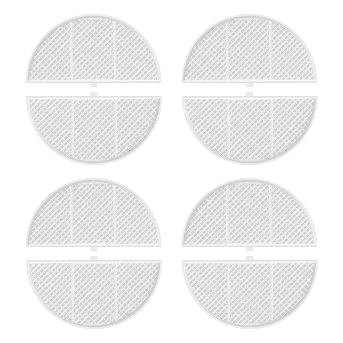 Baseus conjunto de filtros para alimentador inteligente de animais (8 peças) branco (ACLY010002)