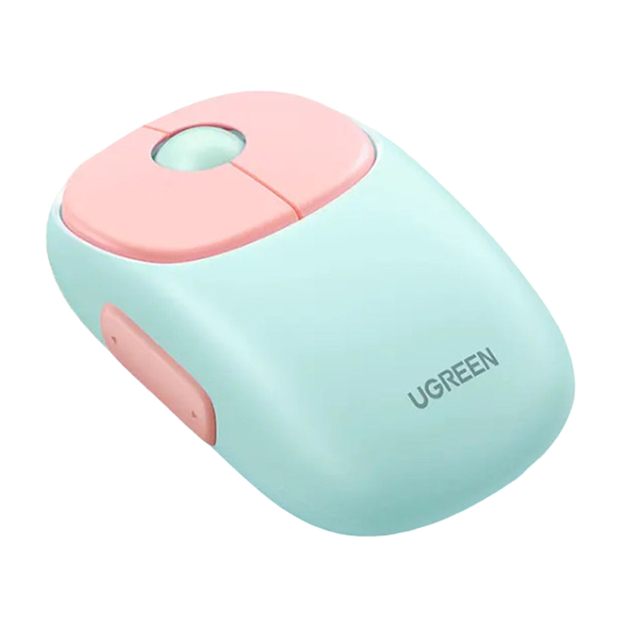 Mysz bezprzewodowa Ugreen MU102 FUN+ Bluetooth / 2.4 GHz - rosa