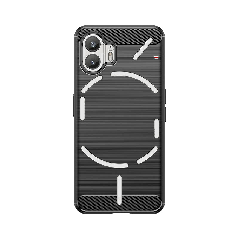 Capa de silicone Carbon Case para Nothing Phone 2 - preta