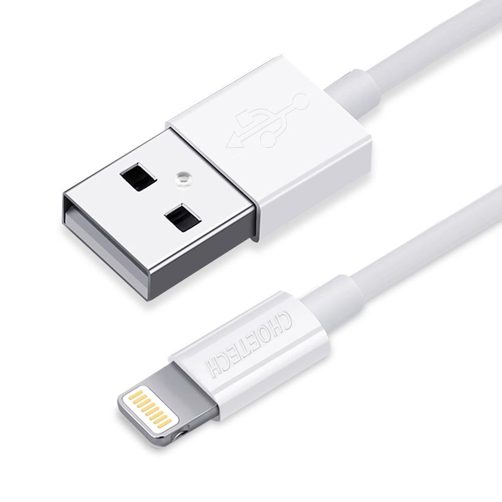 Cabo Choetech IP0026 USB-A para Lightning MFi 1.2m - branco