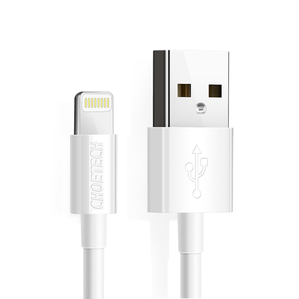Cabo Choetech IP0027 USB-A para Lightning MFi 1.8m - branco