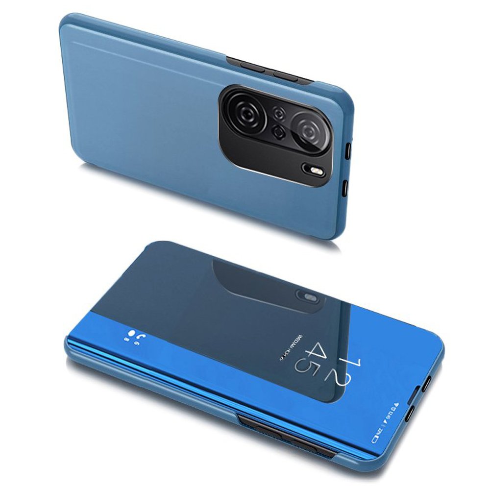 Clear View Case capa com aba Xiaomi Redmi K40 Pro+ / K40 Pro / K40 / Poco F3 preto