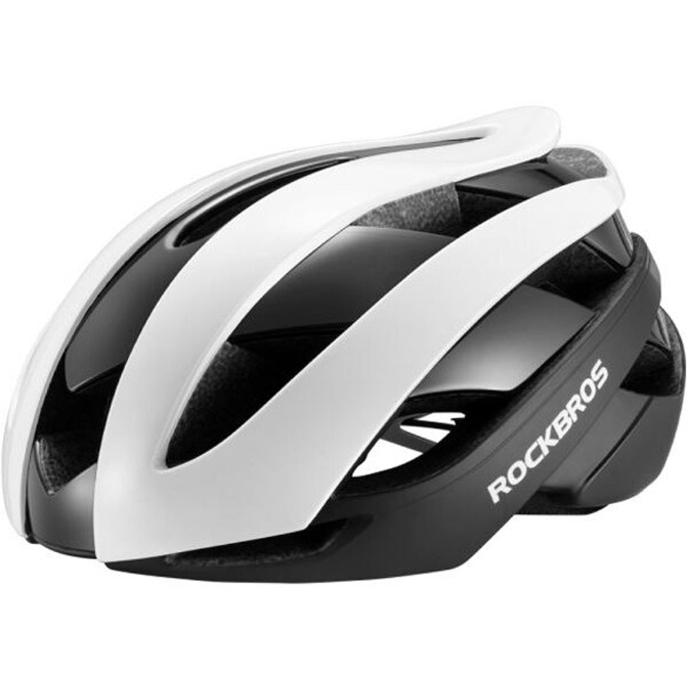 Capacete de bicicleta Rockbros 10110004001 tamanho L - branco e preto