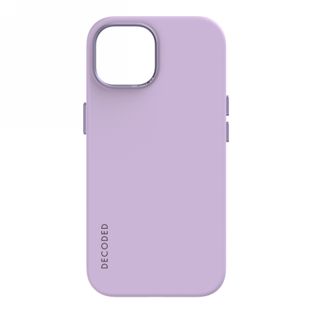 Capa de Silicone Decoded com MagSafe para iPhone 15 - Lavanda