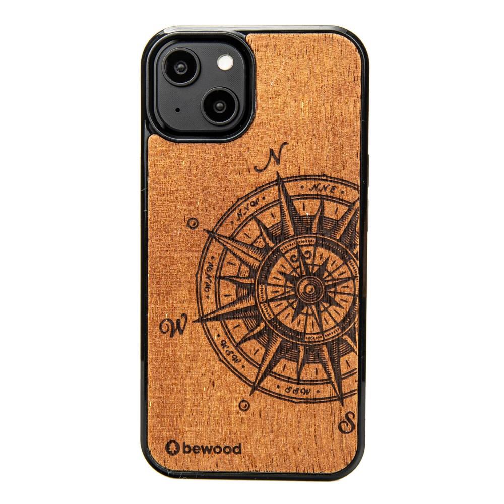 Estojo de madeira para iPhone 15 Bewood Traveler Merbau
