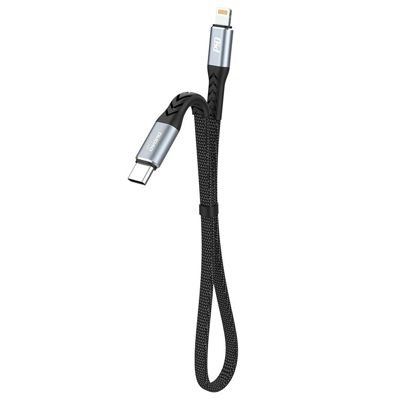 Cabo Dudao L10P Lightning - USB-C PD 20W 0,23m - preto