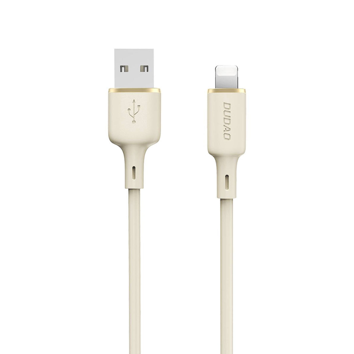 Cabo Dudao L7SL USB-A - Lightning 5A 1m - bege