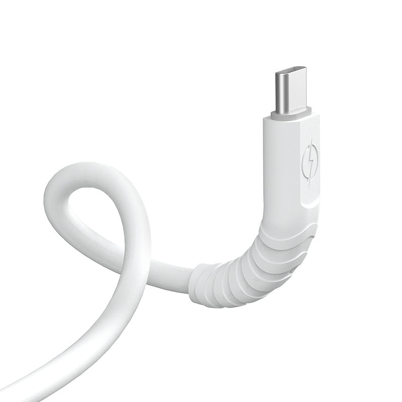 Cabo Dudao TGL3C USB-C para USB-C PD 100W 6A 1m - branco