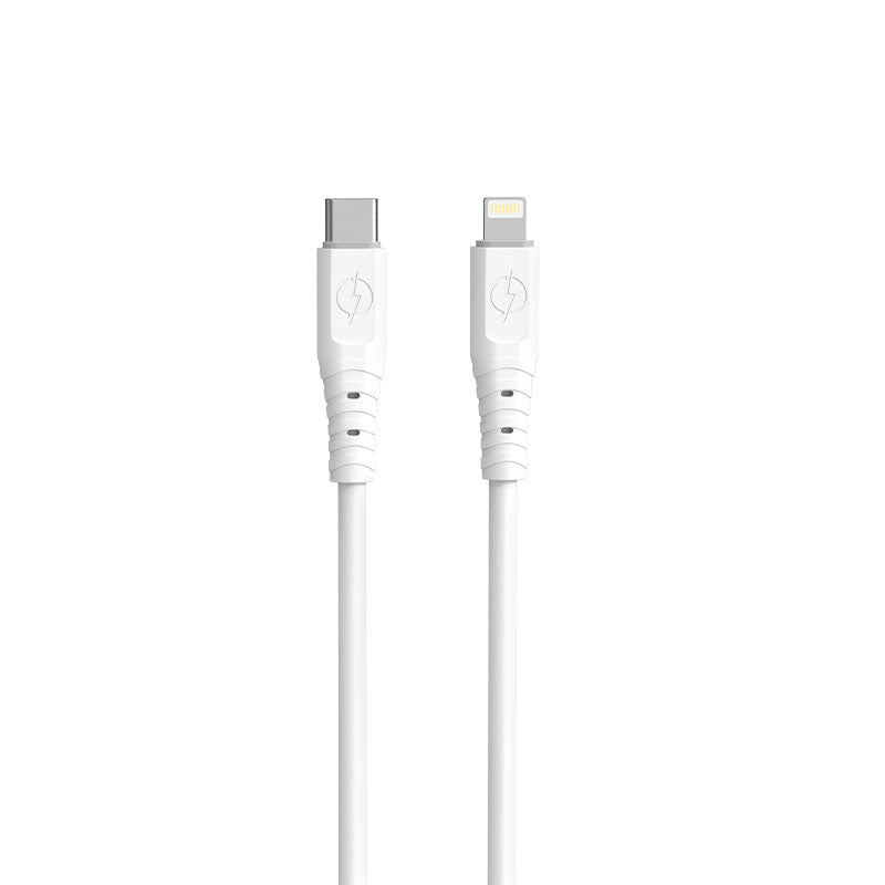 Cabo Dudao TGL3X Lightning - USB-C PD 65W 6A 1m - branco
