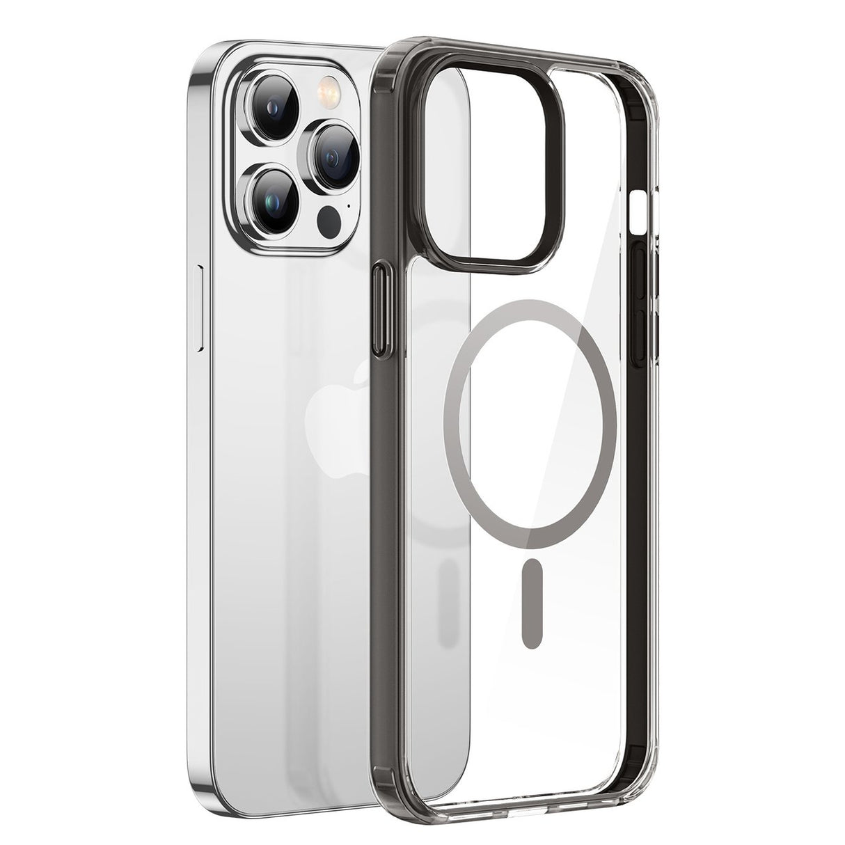 Dux Ducis Clin2 capa magnética MagSafe para iPhone 14 Pro na cor cinza