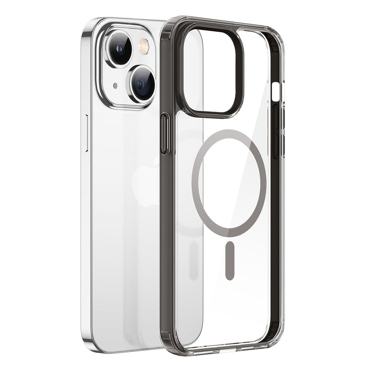 Dux Ducis Clin2 capa magnética MagSafe para iPhone 14 Plus na cor cinza