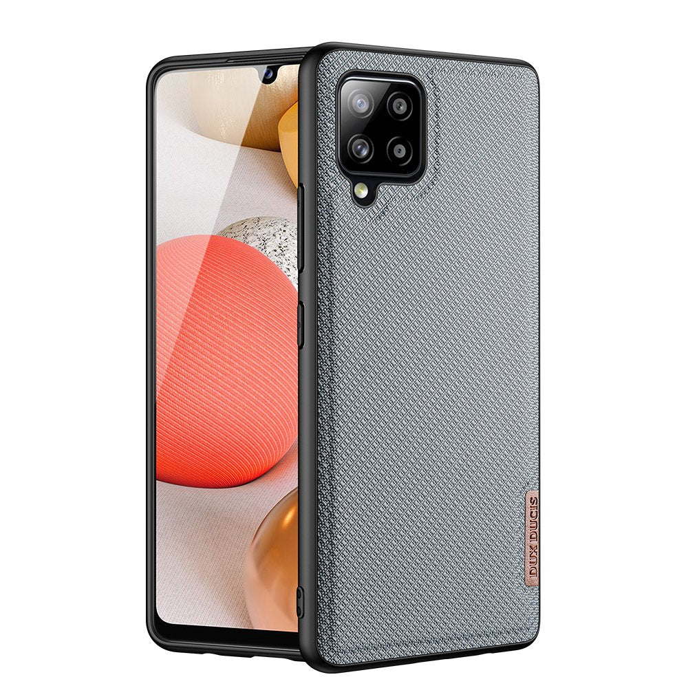 Dux Ducis Fino capa coberta com material de nylon para Samsung Galaxy A42 5G preto