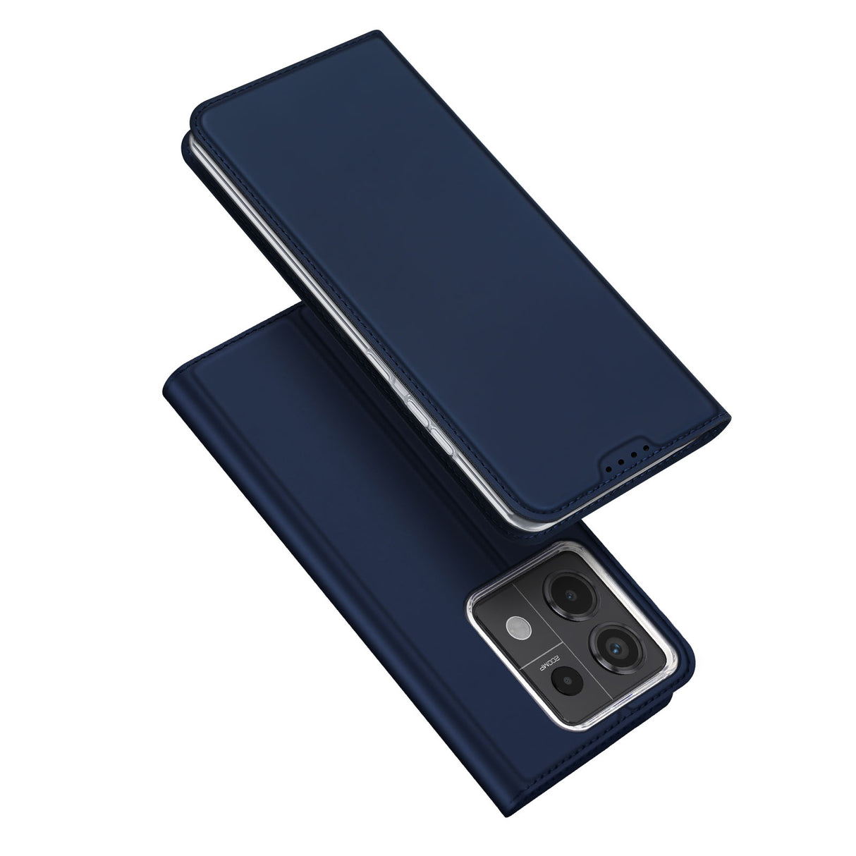 Etui Dux Ducis Skin Pro com aba e espaço para cartão para Xiaomi Redmi Note 13 Pro 5G - azul