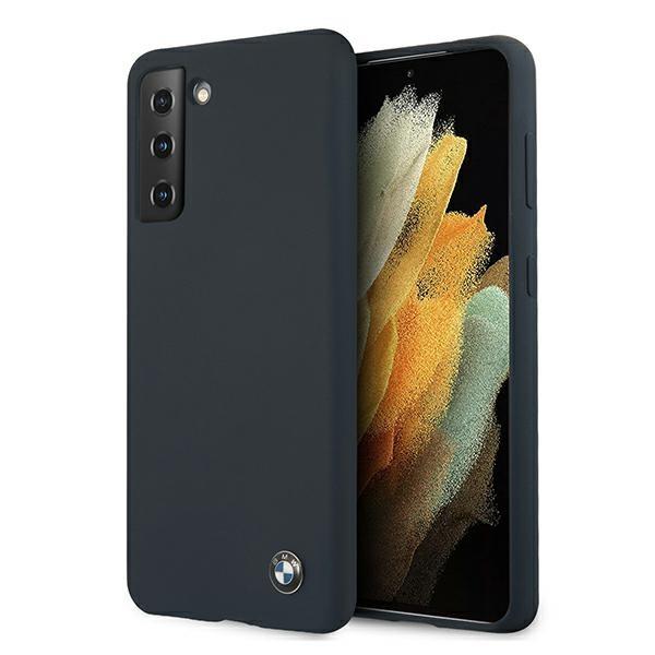Capa de silicone BMW M Collection para Samsung Galaxy S21+ - preto