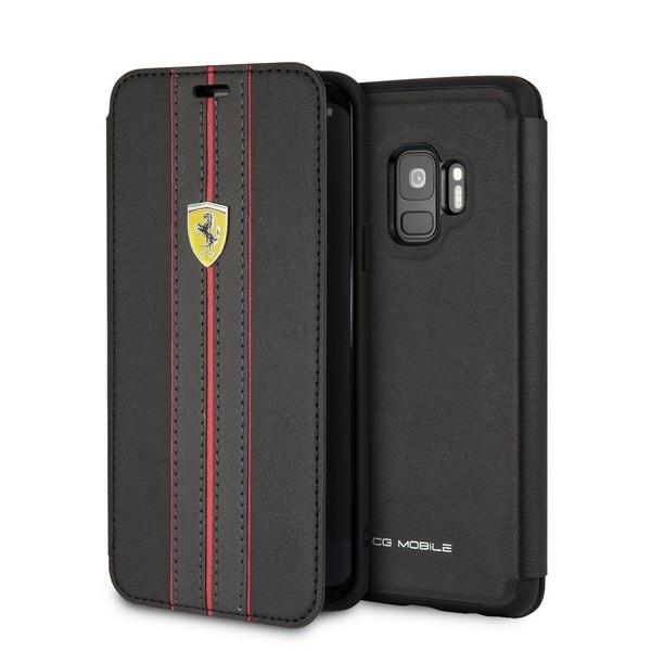 Estojo Ferrari Urban para Samsung Galaxy S9 - preto