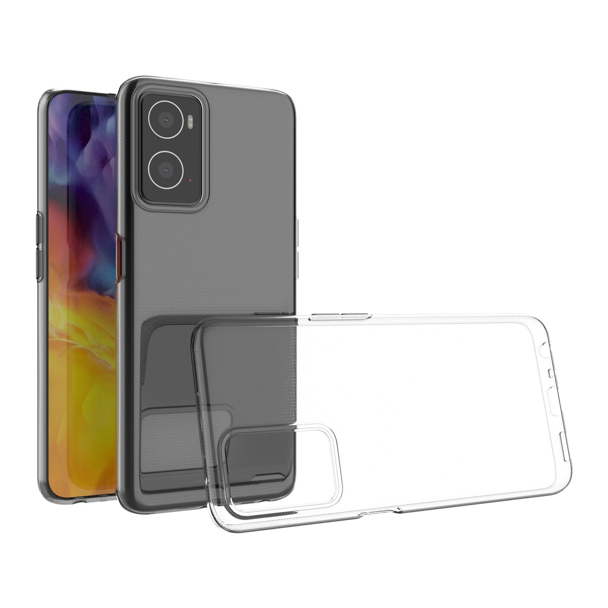 Capa de gel Ultra Clear 0.5mm para Oppo A76 / Oppo A36 / Realme 9i transparente