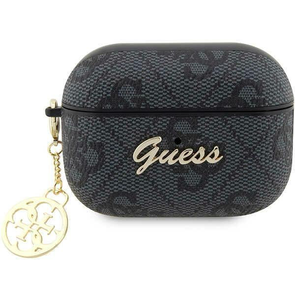 Etui Guess 4G Charm Collection para AirPods Pro 2 - preto