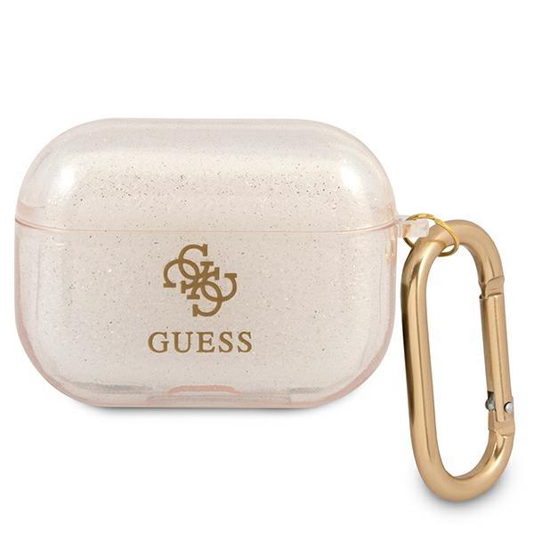 Estojo Guess Glitter Collection para AirPods Pro - dourado