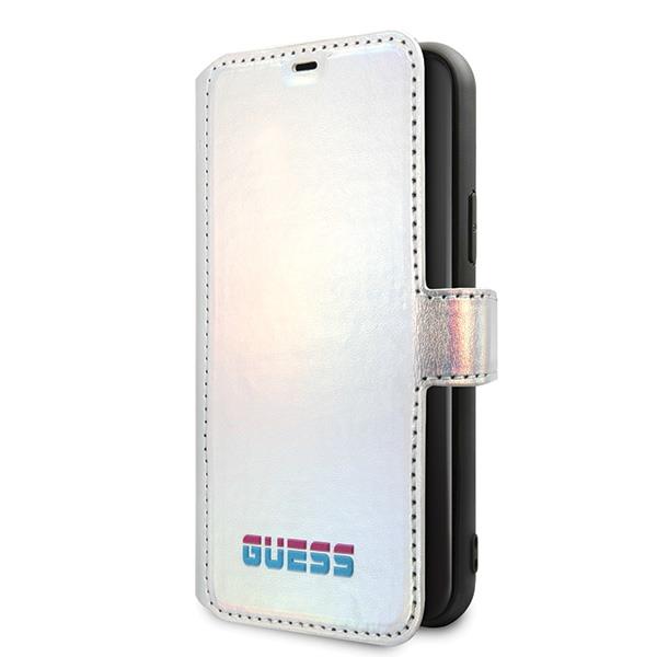 Capa Guess Iridescent para iPhone 11 Pro - prateada