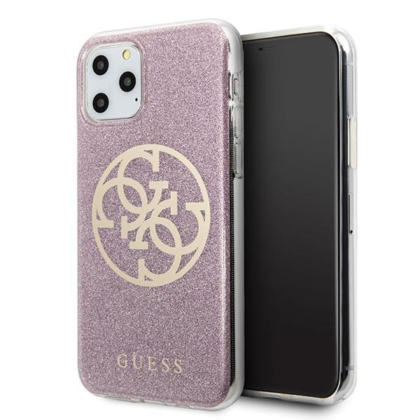 Capa Guess Silicone Vintage Gold Logo para iPhone 11 Pro Max - verde