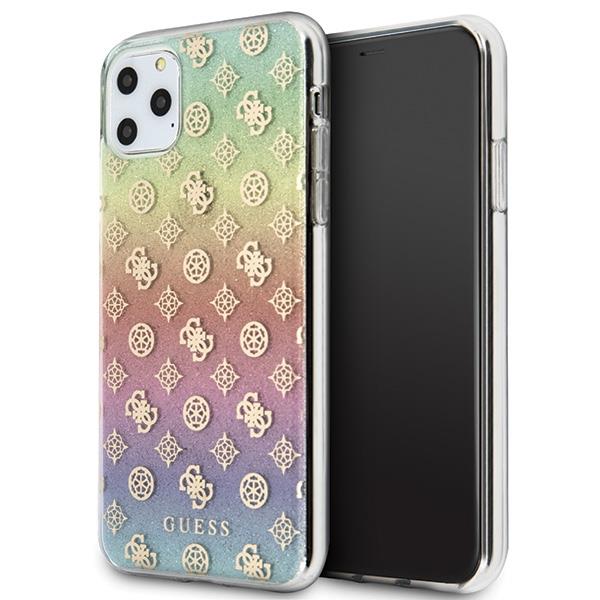 Capa Guess Glitter Logo para iPhone 11 Pro Max - preta