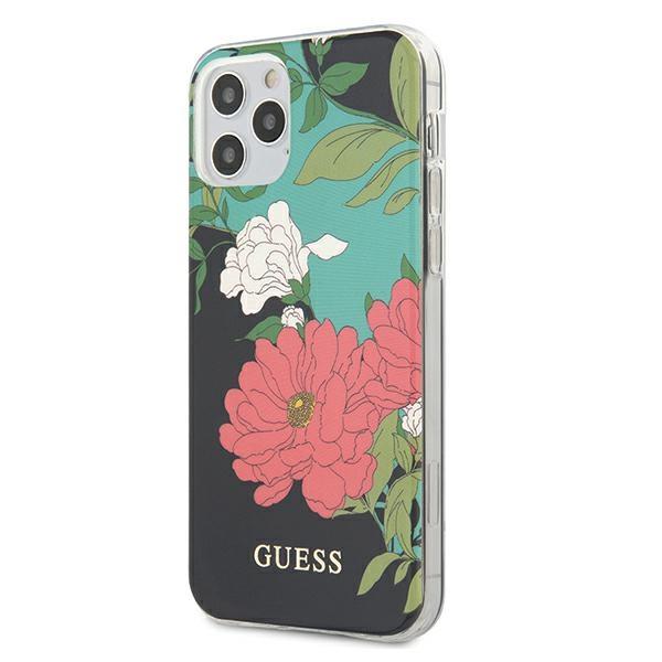 Capa Guess 4G 3D Pattern Collection para iPhone 12 / iPhone 12 Pro - transparente