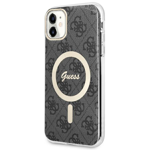 Capa Guess 4G MagSafe para iPhone 11 - preta