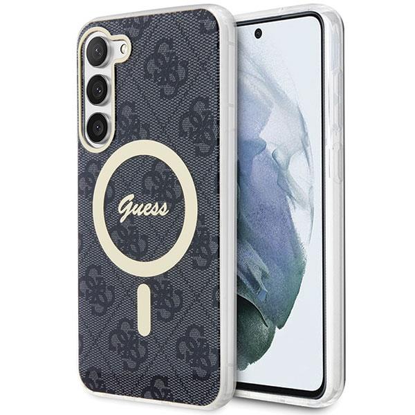 Capa Guess 4G MagSafe para Samsung Galaxy S23 - preta