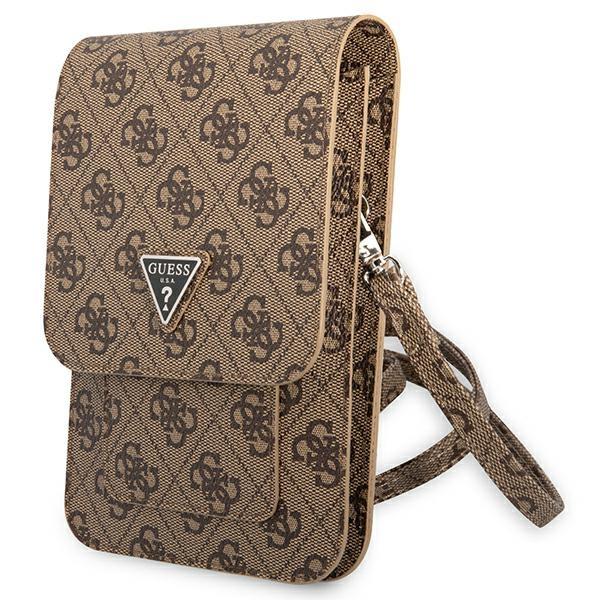 Bolsa Guess 4G Triangle - castanho