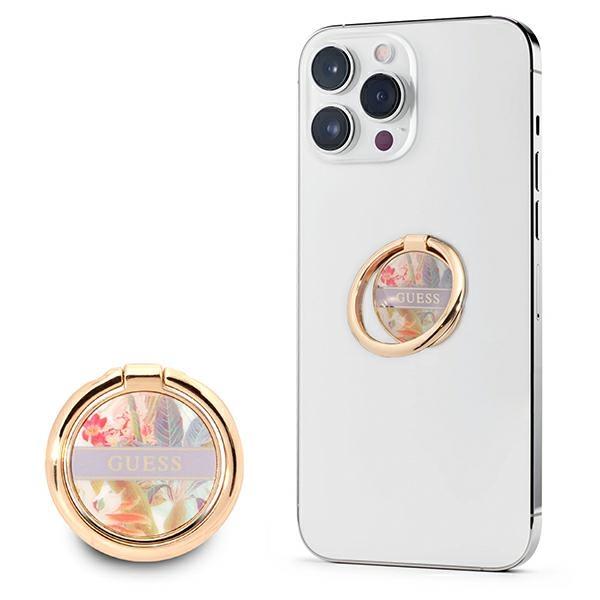 Coleção de Flores Ring Guess - fioletowy