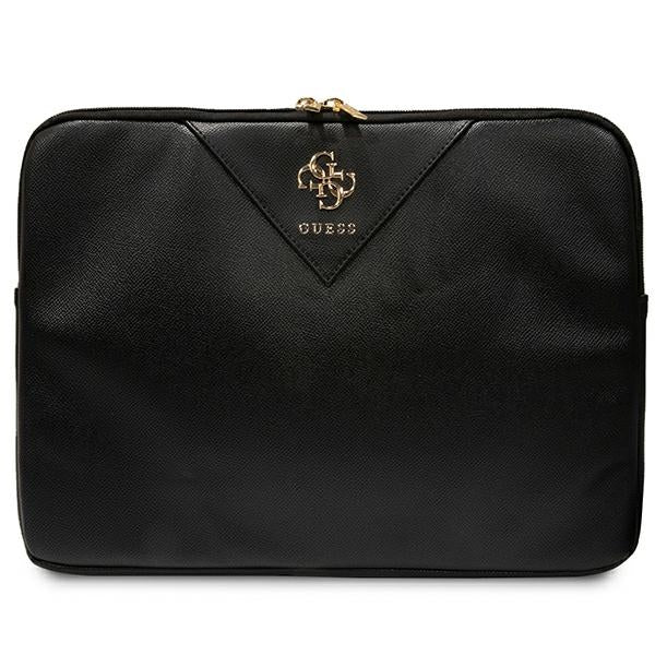 Capa Guess Triangle 4G para laptop de 16" - preta