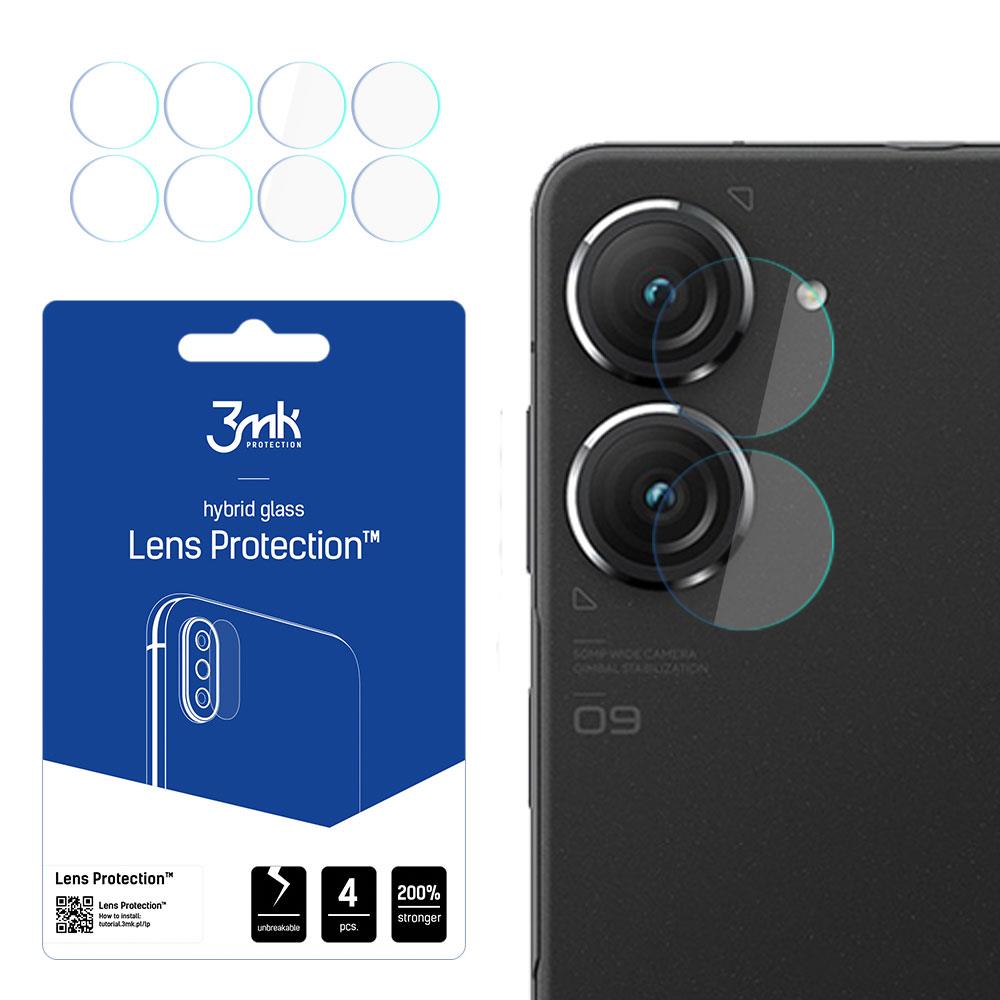 Proteção híbrida 3mk Lens Protection™ para lente de câmera no Asus Zenfone 9
