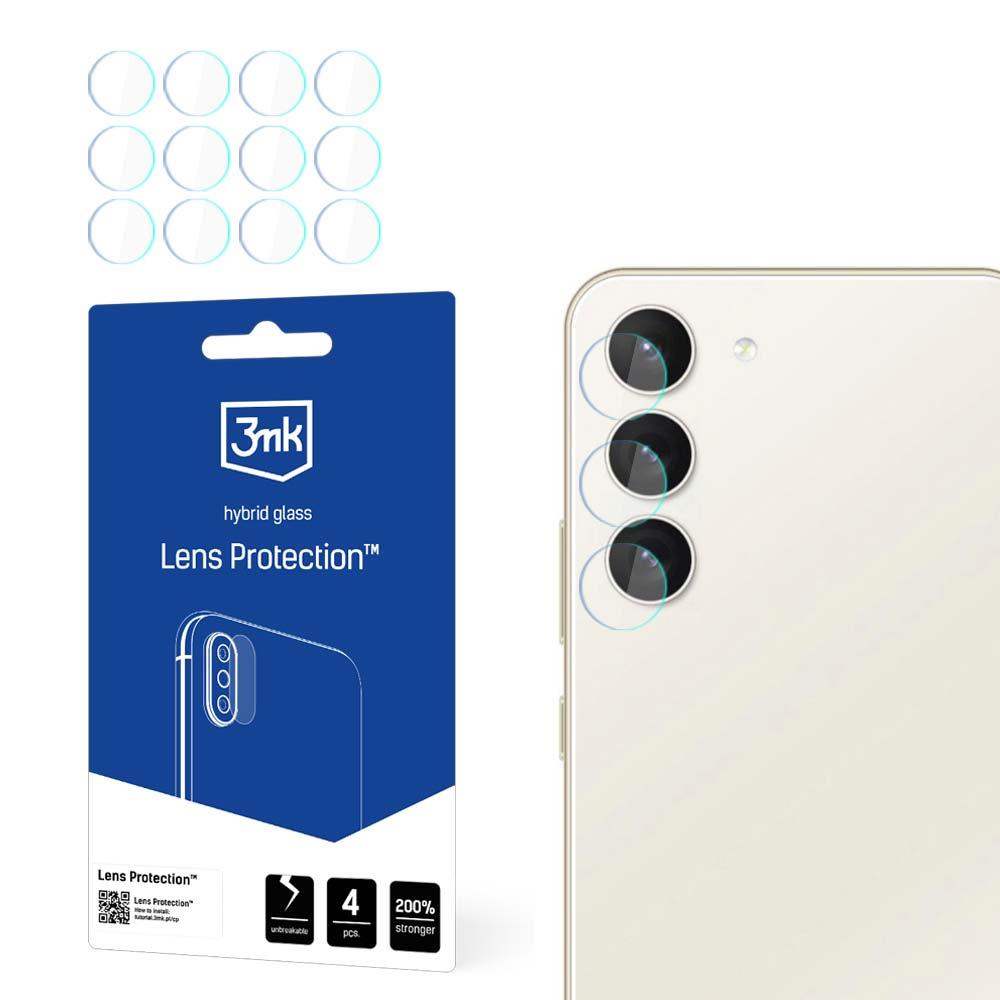 Proteção híbrida 3mk Lens Protection™ para lente de câmera no Samsung Galaxy S24