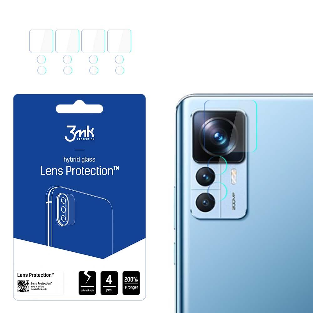 Proteção de Lente Híbrida 3mk Lens Protection™ para Xiaomi 12T / 12T Pro