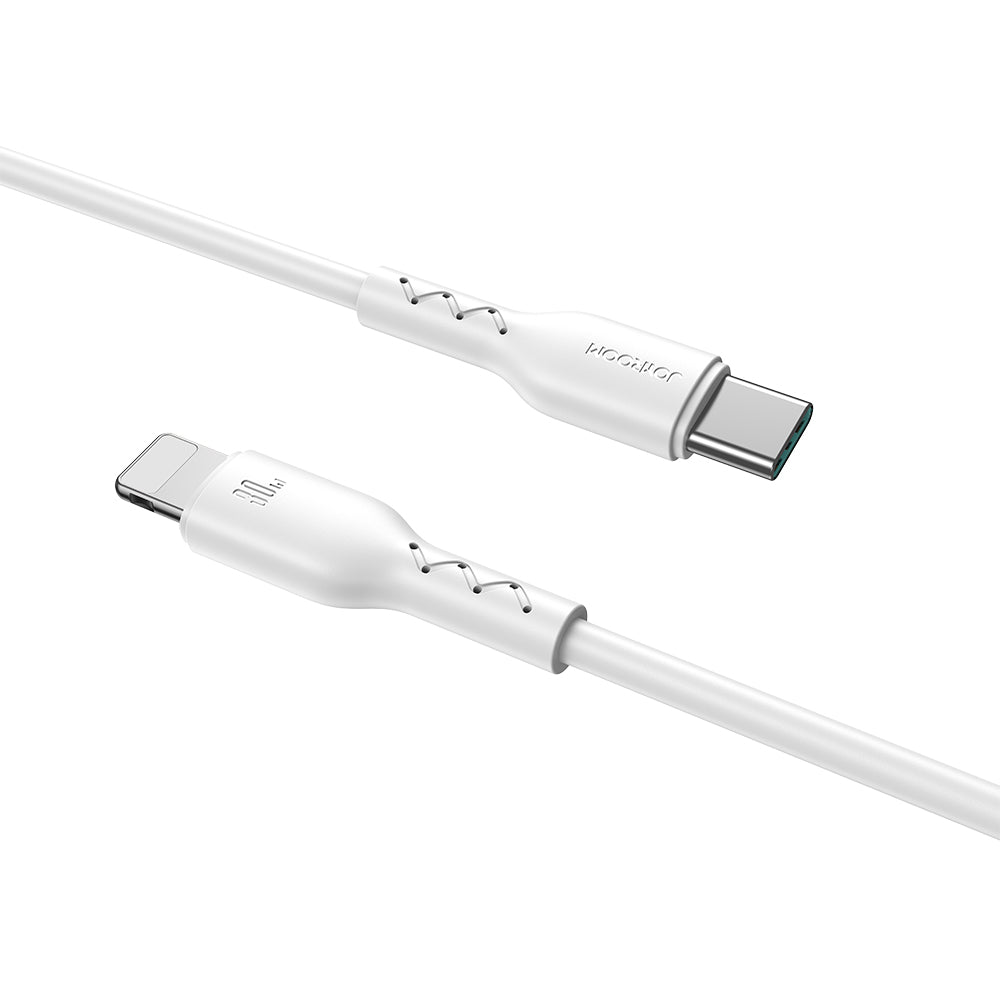 Cabo Joyroom Flash-Charge Series SA26-CL3 USB-C / Lightning 30W 1m - branco