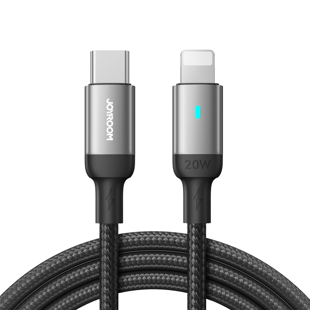 Cabo Joyroom S-CL020A10 Lightning - USB-C PD 20W 480Mb/s 1,2m - preto