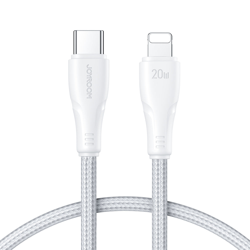 Cabo Joyroom S-CL020A11W Lightning para USB-C 20W 480Mb/s 1,2m - branco