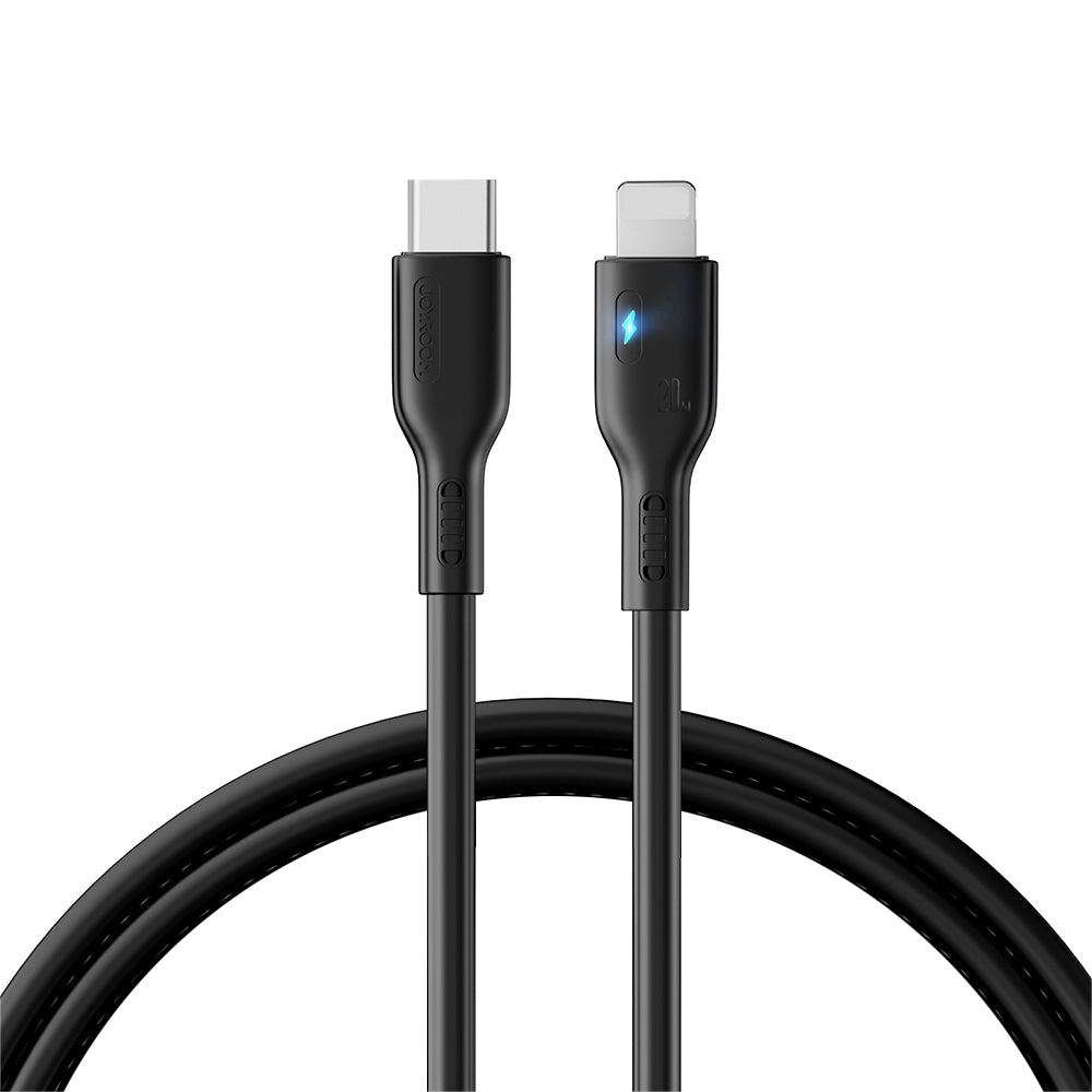 Cabo Joyroom S-CL020A13 Lightning para USB-C 20W 480Mb/s 1,2m - preto