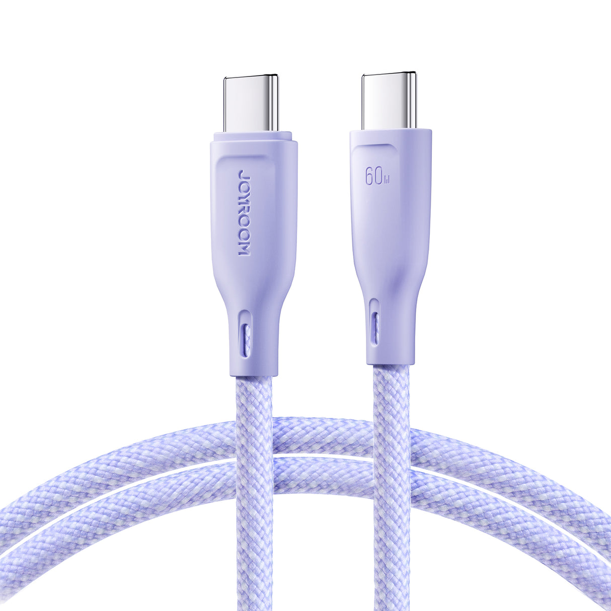 Cabo Joyroom SA34-CC3 USB-C para USB-C PD 60W 480Mb/s 1m - roxo