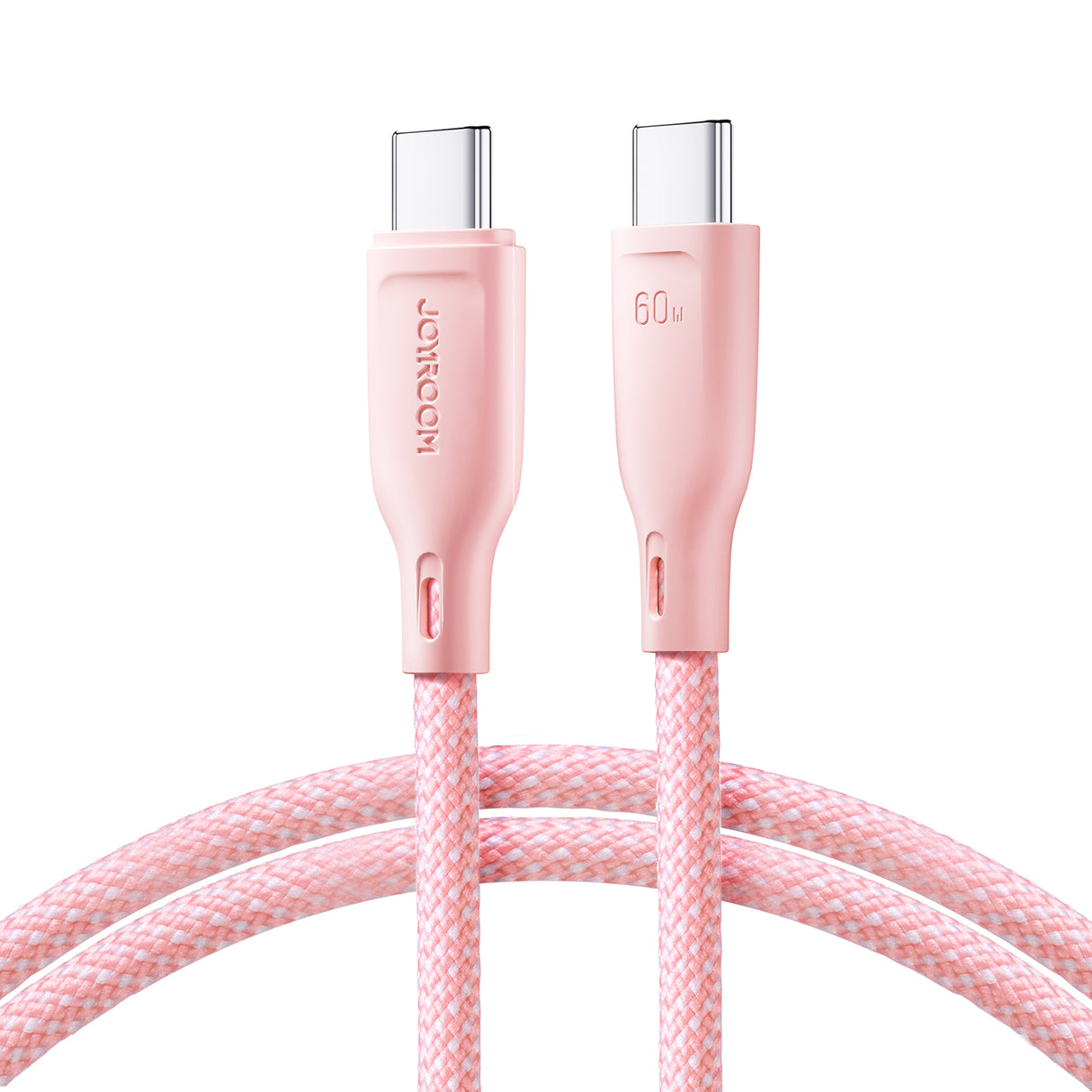 Cabo Joyroom SA34-CC3 USB-C para USB-C PD 60W 480Mb/s 1m - rosa