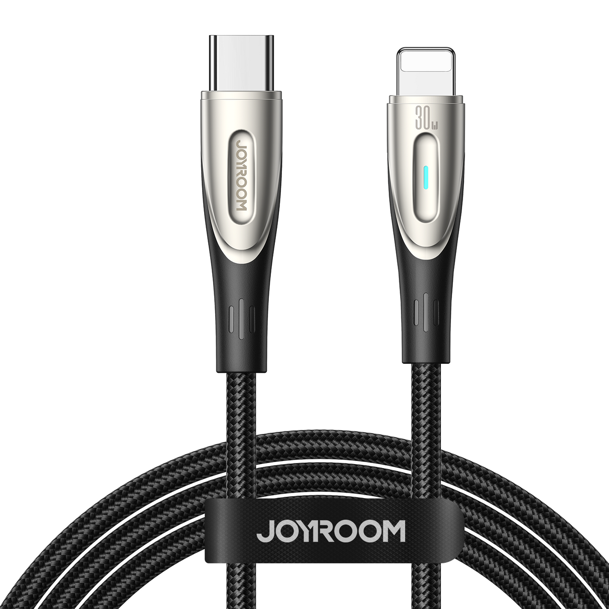 Cabo Joyroom Star-Light Series SA27-CL3 USB-C / Lightning 30W 1.2m - preto