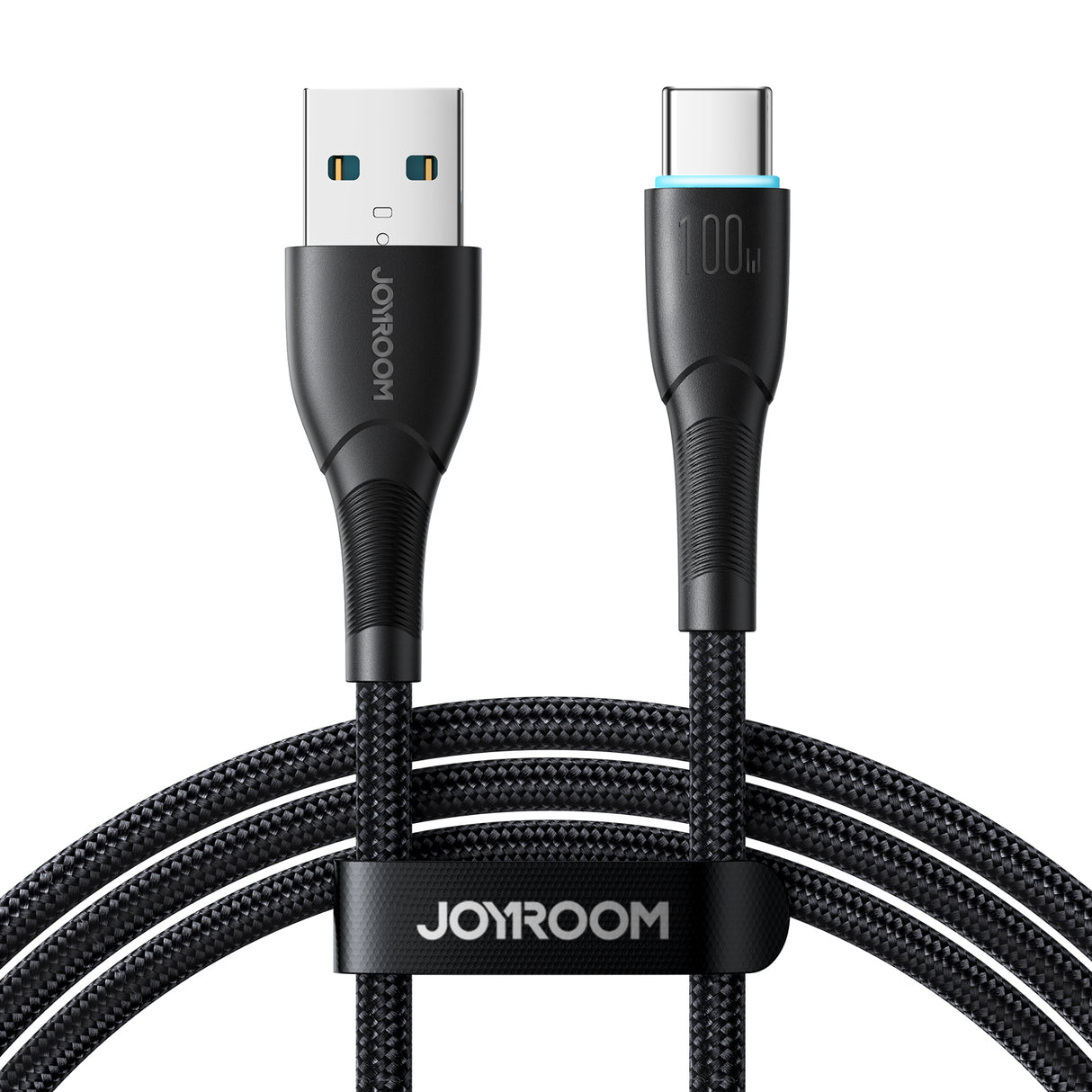 Cabo Joyroom Starry série SA32-AC6 100W USB-A / USB-C 1m - preto