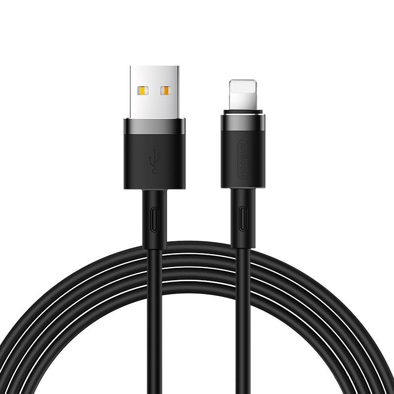 Cabo USB - Lightning Joyroom 2,4A 1,2 m (S-1224N2 Preto)